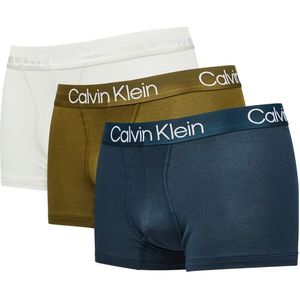 Calvin Klein Trunk 3 Pack Unisex Ondergoed - Grijs  - Foot Locker