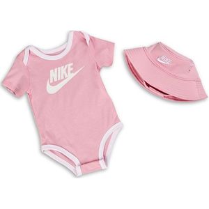 Nike Bucket Hat & Bodysuit 2 Pc Set Unisex Geschenksets - Roze  - Foot Locker