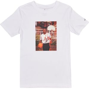 Jordan Photo Unisex T-shirts - Wit - Maat: 128 - 137 CM - Foot Locker