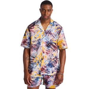 Adidas Aop Heren T-shirts - Geel - Maat: M - Foot Locker