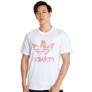 Adidas Aop Heren T-shirts - Wit  - Foot Locker