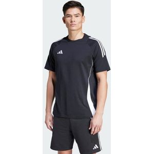 Adidas Tiro 24 Heren T-shirts - Zwart  - Katoen Jersey - Foot Locker