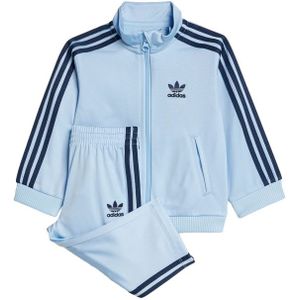 Adidas Firebird Unisex Trainingspakken - Blauw - Maat: 81 - 86 CM - Poly Tricot - Foot Locker