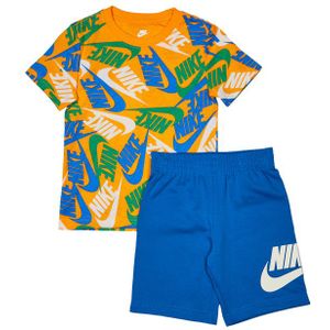 Nike Aop Unisex Trainingspakken - Blauw  - Katoen Jersey - Foot Locker