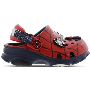 Crocs Clog Unisex Slippers en Sandalen - Rood  - Plastic - Foot Locker