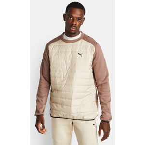 Puma tech Heren Sweatshirts - Beige  - Poly Fleece - Foot Locker