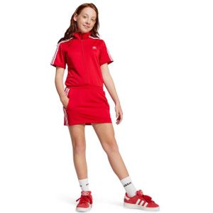 adidas - Firebird - Tricot Jurk - Zwart - 100% Gerecycled Polyester