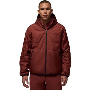 Jordan Sport Therma-fit Heren Jassen - Bruin - Maat: L - Katoen Jersey - Foot Locker