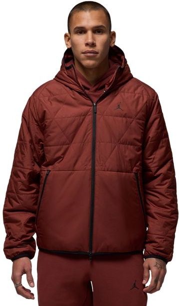 Jordan Sport Therma-fit Heren Jassen - Bruin - Maat: L - Katoen Jersey - Foot Locker