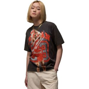 Jordan Flight - Dames T-shirt - Zwart - Katoen Jersey