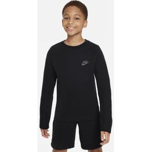 Nike Tech Fleece Unisex Sweatshirts - Zwart  - Poly Fleece - Foot Locker