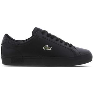 Lacoste Powercourt Heren Schoenen - Zwart  - Leer - Foot Locker