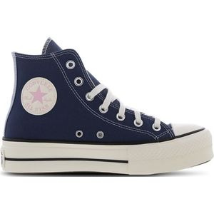 Converse Ctas Lift Platform High Dames Schoenen - Blauw  - Textil, Synthetisch - Foot Locker