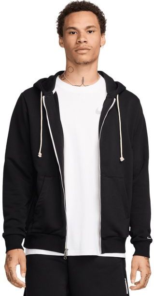 Nike - Dri-FIT Full-Zip Hoodie - Zwart - Franse Badstof