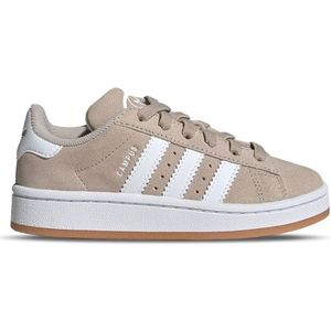 Adidas Campus Unisex Schoenen - Beige - Maat: 33 - Leer - Foot Locker