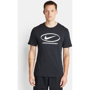 Nike T100 Heren T-shirts - Zwart  - Foot Locker