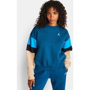 Jordan Jumpman Dames Sweatshirts - Blauw  - Katoen Fleece - Foot Locker