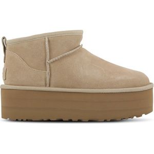 UGG Classic Dames Laarzen - Beige  - Leer - Foot Locker