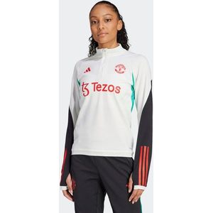 Adidas Manchester United Tiro 23 Dames T-shirts - Wit  - Katoen Canvas - Foot Locker