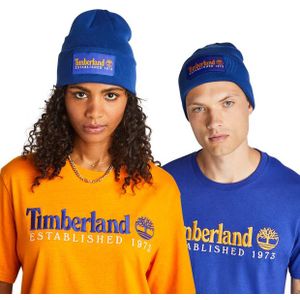 Timberland Established 1973 Unisex Winter mutzen - Blauw  - Plastic - Foot Locker