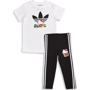 Adidas Hello Kitty Unisex Trainingspakken - Wit  - Katoen Jersey - Foot Locker