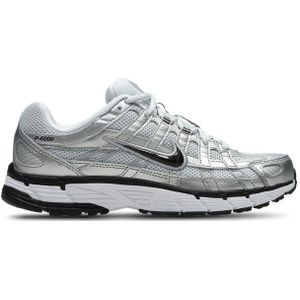 Nike P-6000 Dames Schoenen - Wit - Maat: 38.5 - Mesh/Synthetisch - Foot Locker