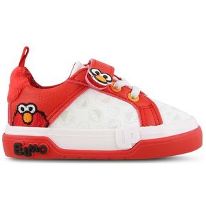 GROUND UP Elmo Low Top Unisex Schoenen - Rood  - Canvas - Foot Locker