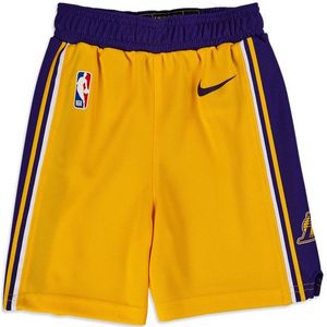 Nike NBA Unisex Korte Broeken - Geel  - Poly Mesh - Foot Locker