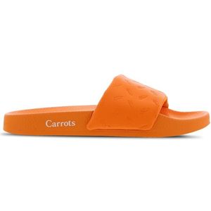 Carrots Slides Dames Slippers en Sandalen - Oranje  - PU - Foot Locker