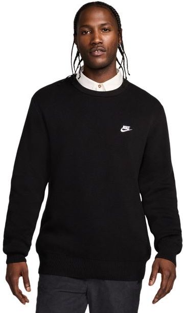 Nike - Club - Sweater - Bruin - Katoen