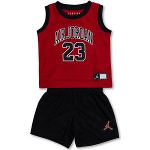 Jordan Jersey And Bb Short Set Unisex Trainingspakken - Rood  - Foot Locker