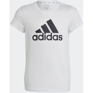 Adidas Essentials Big Logo Unisex T-shirts - Wit  - Katoen Jersey - Foot Locker
