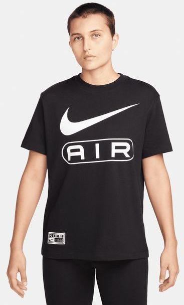 Nike - Sportswear Air Bf Tee - T-shirt - Zwart - Dames