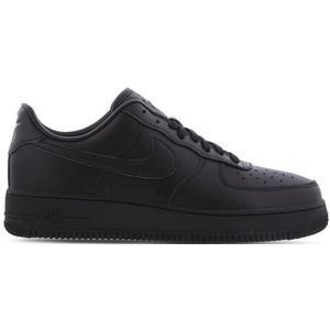 Nike Air Force Heren Schoenen - Zwart  - Leer - Foot Locker