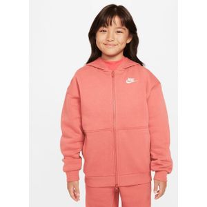 Nike Club Oversized Unisex Hoodies - Roze  - Foot Locker