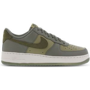 Nike Air Force Heren Schoenen - Groen  - Leer - Foot Locker