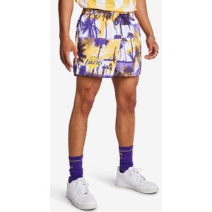 New Era NBA Heren Korte Broeken - Paars - Maat: M - Foot Locker