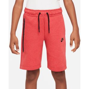 Nike Tech Fleece Unisex Korte Broeken - Rood  - Foot Locker