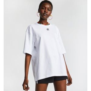 Adidas Adicolor Essentials Dames T-shirts - Wit  - Foot Locker