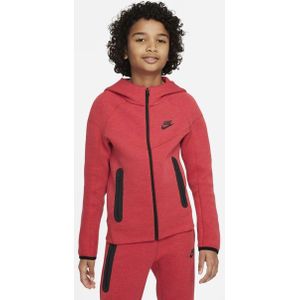 Nike Tech Fleece Unisex Hoodies - Rood  - Foot Locker