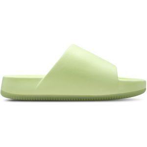 Nike Calm Dames Slippers en Sandalen - Geel  - Mesh/Synthetisch - Foot Locker