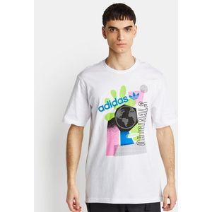 Adidas Planet Earth Heren T-shirts - Wit  - Foot Locker