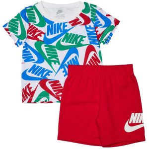 Nike Aop Unisex Trainingspakken - Rood  - Katoen Jersey - Foot Locker