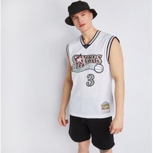 Mitchell & Ness Swingman 76ers Iverson Heren Truien/Replica's - Wit  - Foot Locker