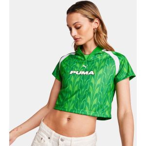 Puma Football Dames T-shirts - Groen  - Poly Jersey - Foot Locker