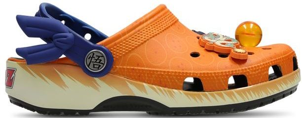 Crocs Classic Slippers - Multi - Plastic - Foot Locker - Dragon Ball Z Design