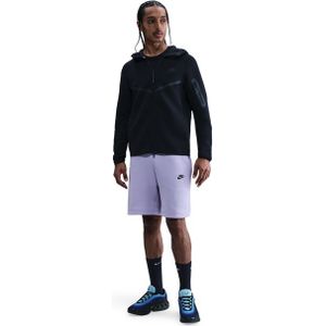 Nike - Tech Fleece - Korte Broeken - Roze - Katoen/Polyester