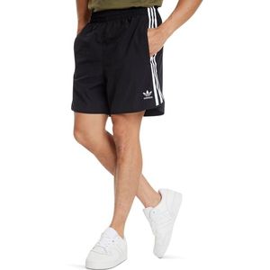 Adidas Sprinter Heren Korte Broeken - Zwart  - Katoen Canvas - Foot Locker