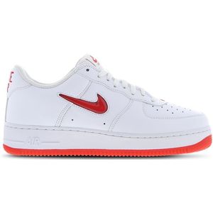 Nike Air Force Heren Schoenen - Wit  - Leer - Foot Locker