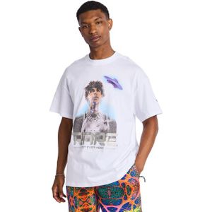 Puma Melo Heren T-shirts - Wit - Maat: S - Katoen Jersey - Foot Locker